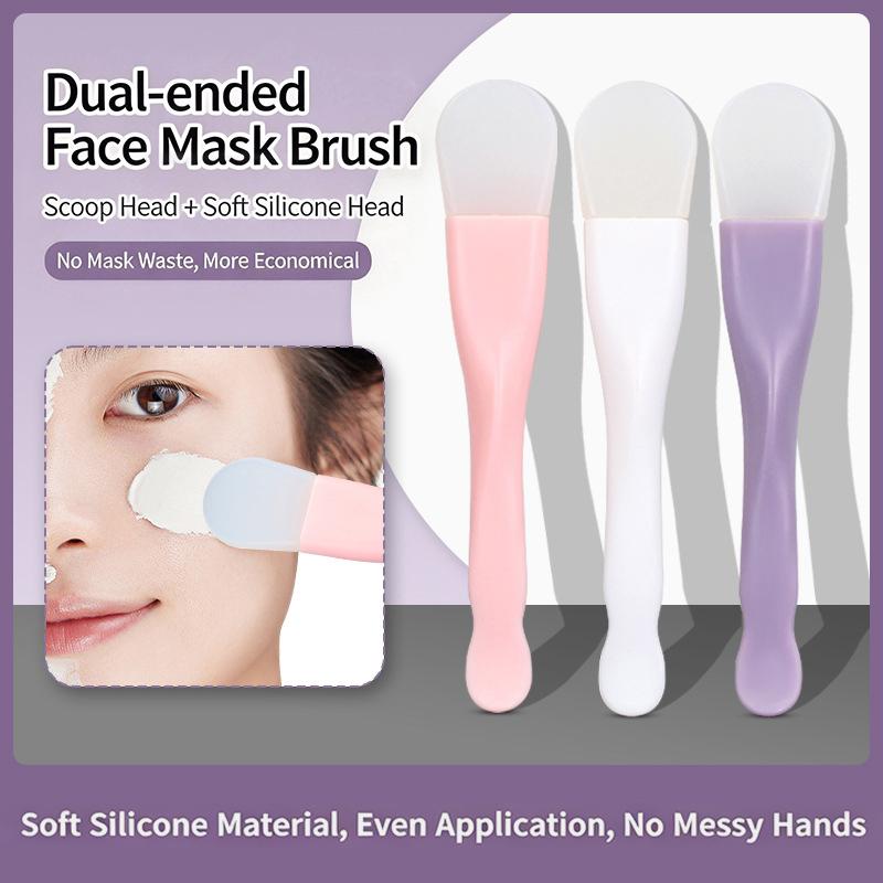 Electro Gadgets - 【M】1/2/3Pcs Dual Ended Silicone Mask Brush