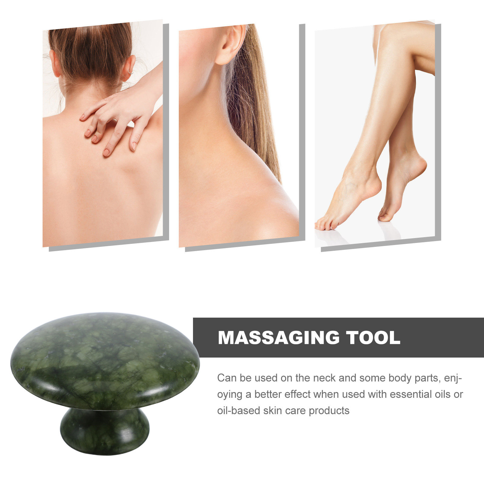 Mushroom Shaped Jade Massage S - Electro Gadgets recension och pris