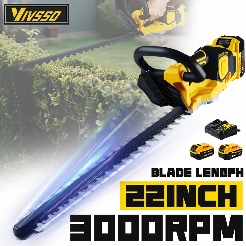 VIVSSO Cordless Electric Hedge - Electro Gadgets recension och pris