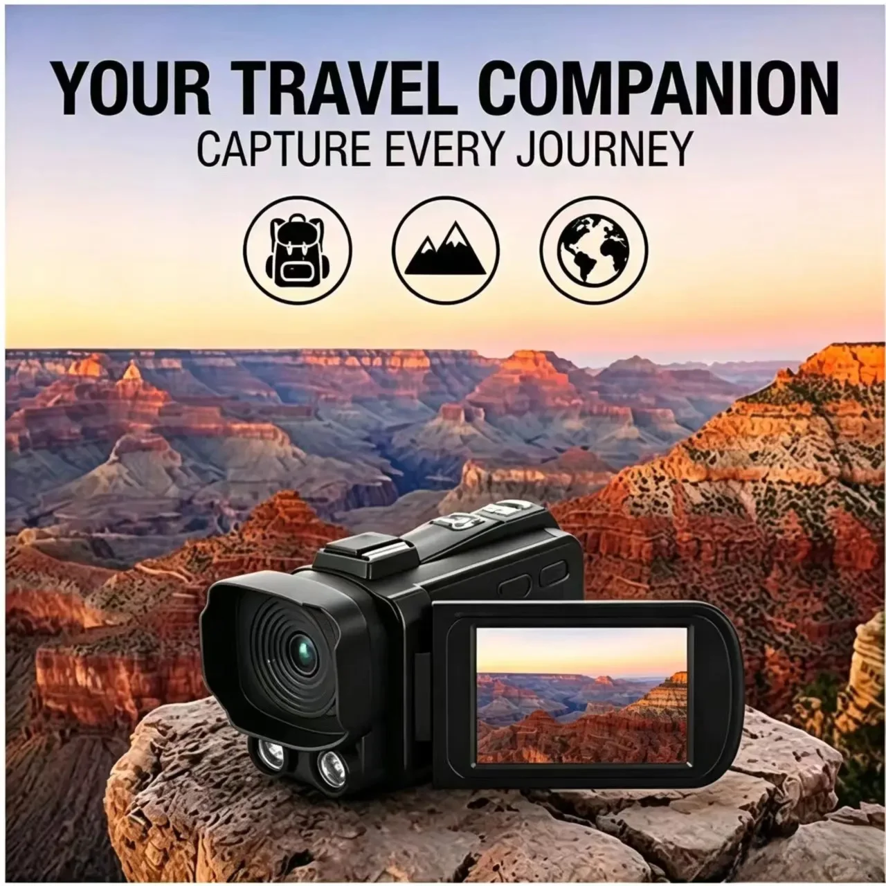 1080P Full HD Digital Camera V - Electronics Gadgets For Home recension och pris