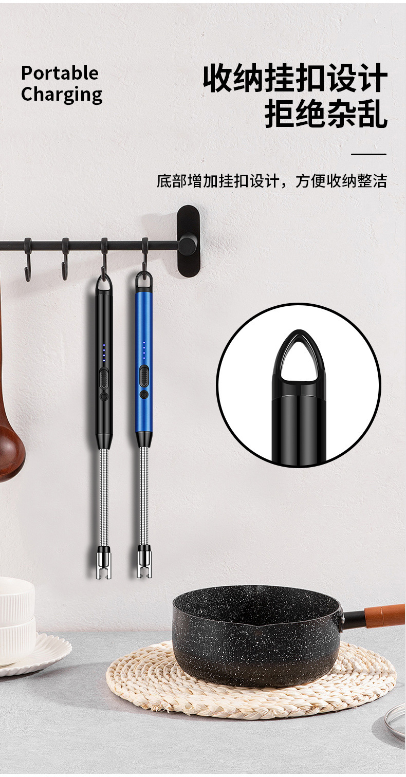 360 ° Rotatable windproof elec - Electronics Gadgets For Home recension och pris