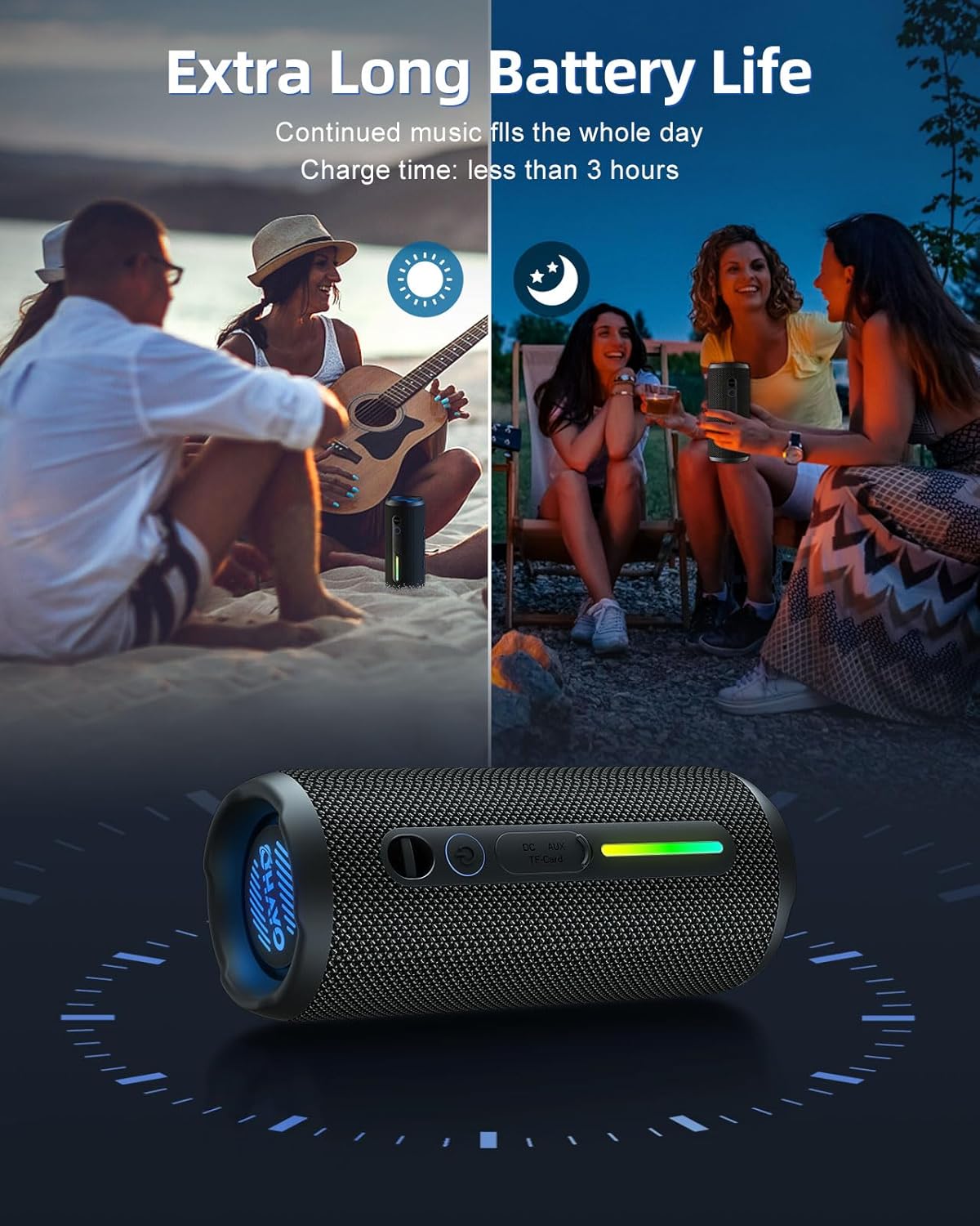 Ohayo S7 Portable Waterpro Blu - Electronics Gadgets For Home recension och pris