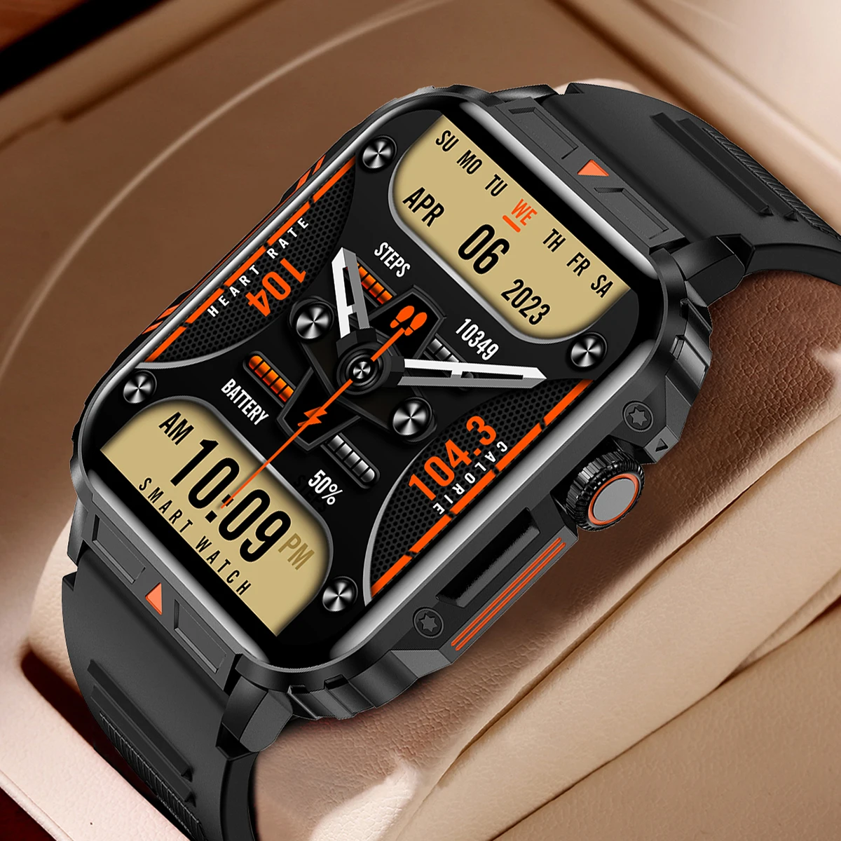 2026 Luxury Military Smart Wat - Electronics Gadgets For Home recension och pris