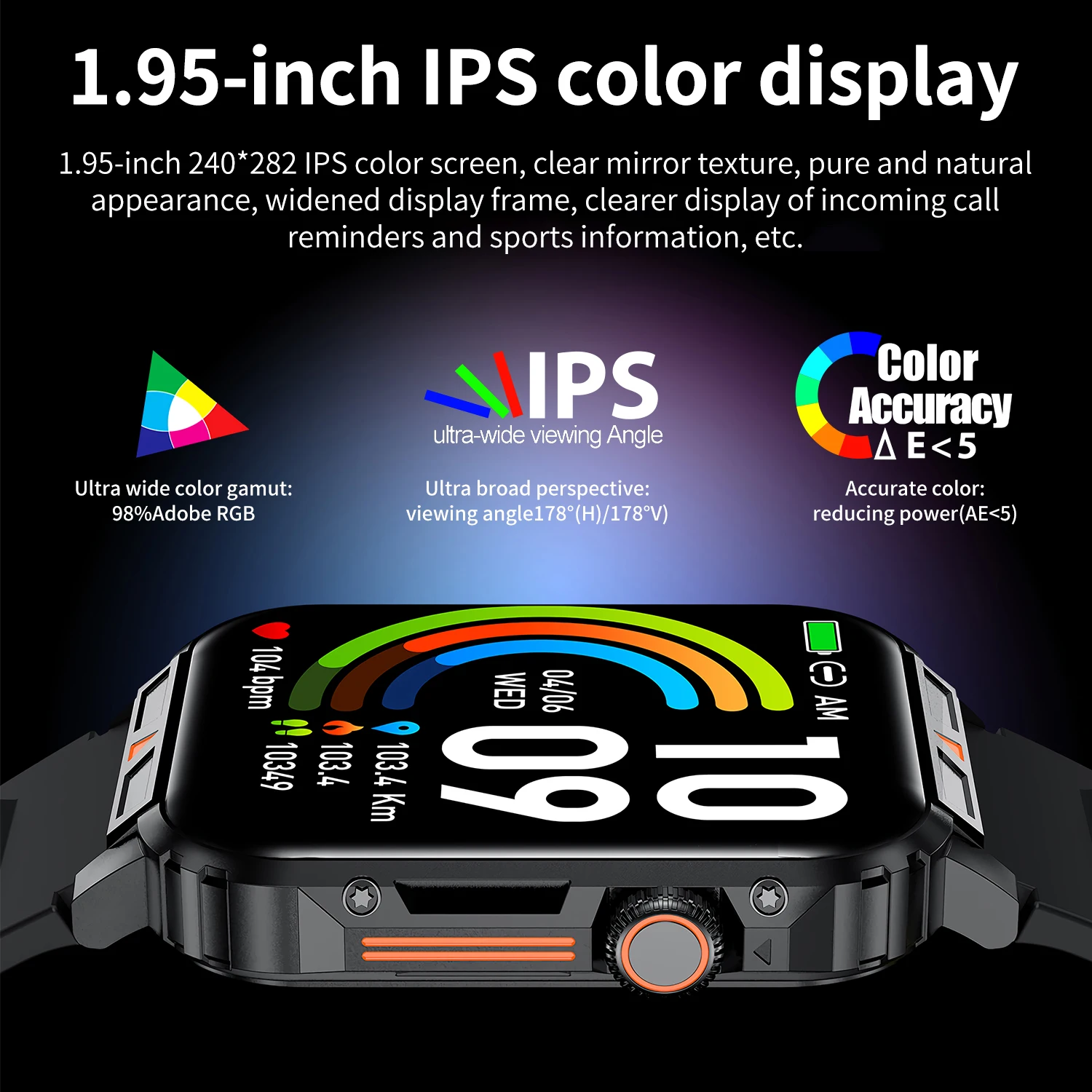 2026 Luxury Military Smart Wat - Electronics Gadgets For Home recension och pris
