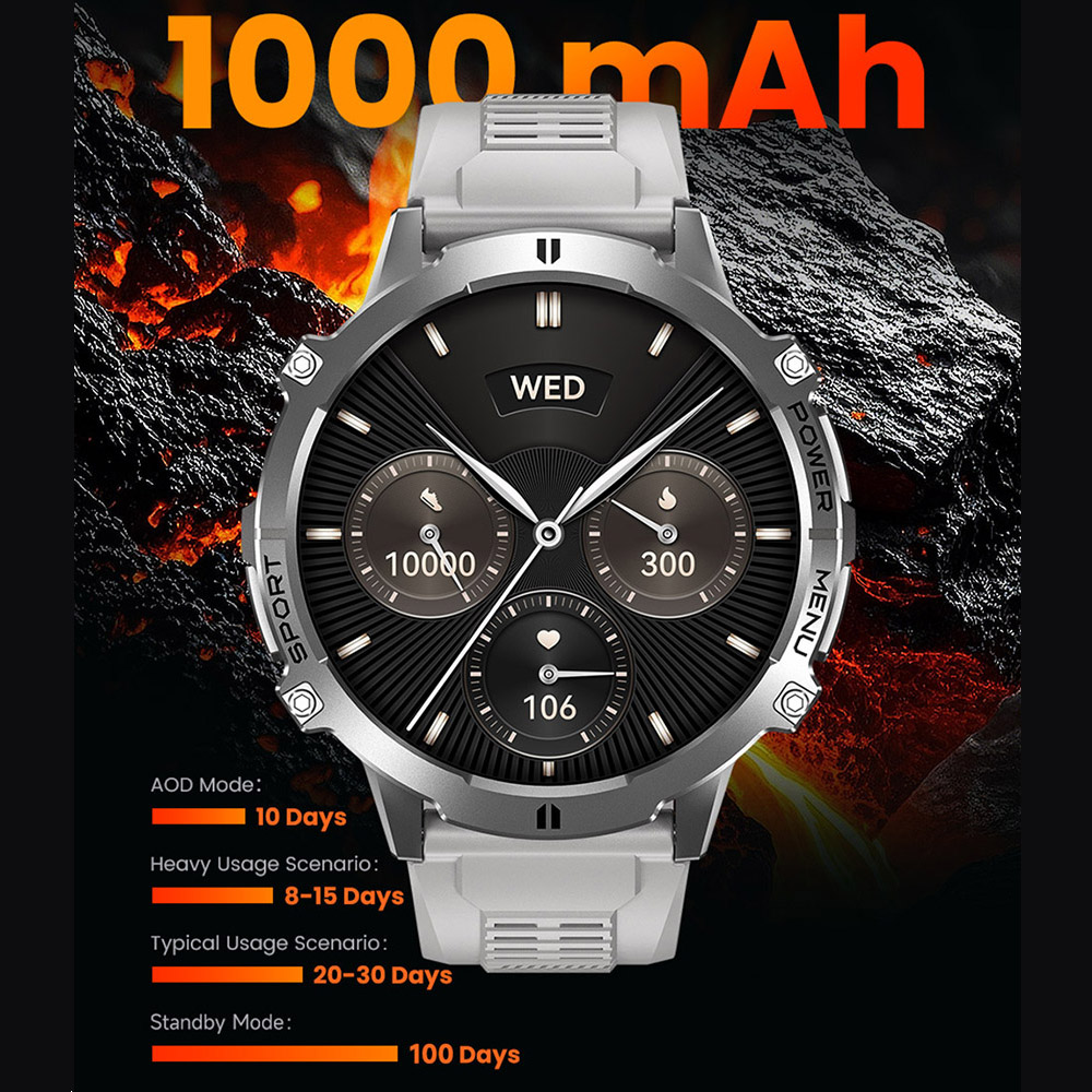 Mens Military T REX 3 Smartwat - Electronics Gadgets For Home recension och pris