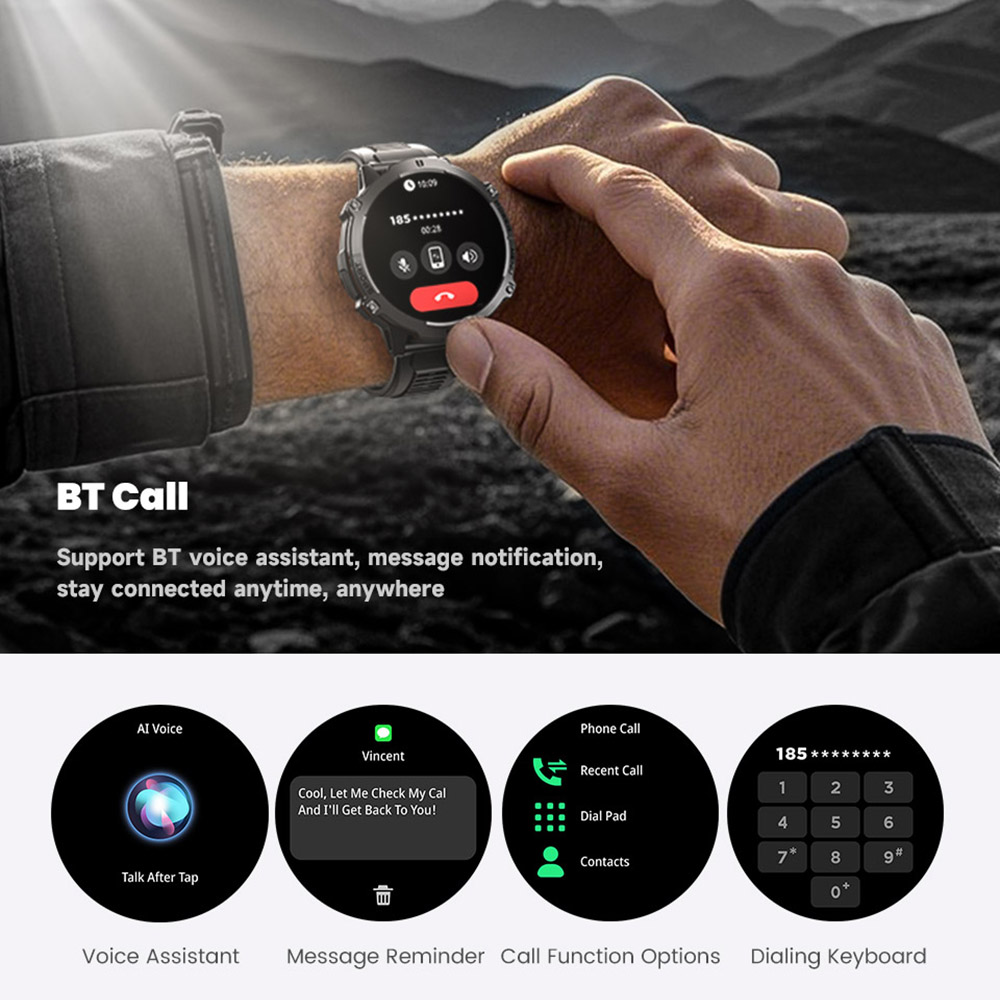 Mens Military T REX 3 Smartwat - Electronics Gadgets For Home recension och pris